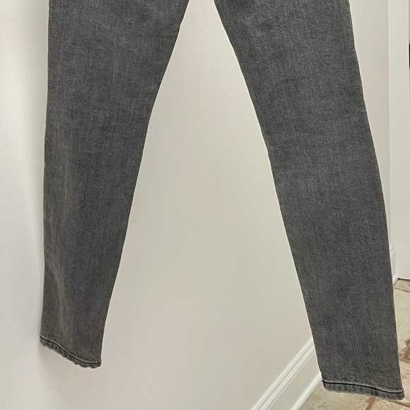Current/Elliot The Moto Ankle Skinny Jeans in Gutter Grey ~ Size 28 - Picture 5 of 11